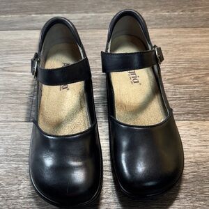 Alegria Black Mary Jane Shoes size 39 (s114)
